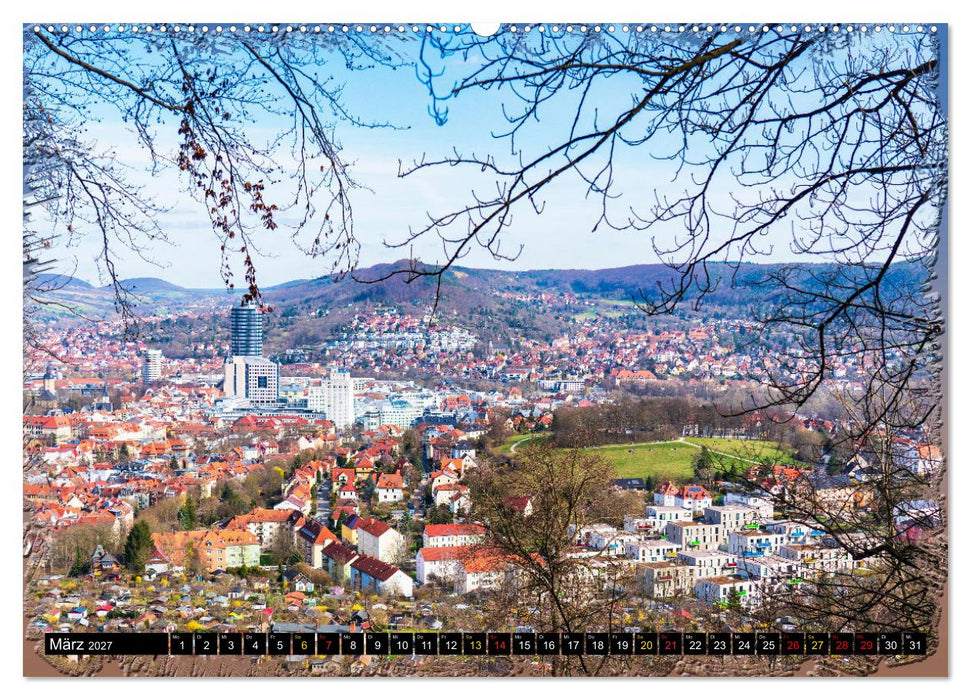 Jena attraktiv (CALVENDO Wandkalender 2027)
