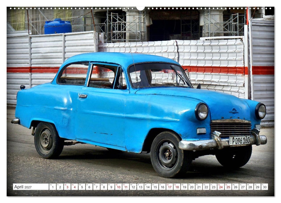 Olympia Rekord - Ein Klassiker von Opel (CALVENDO Premium Wandkalender 2027)