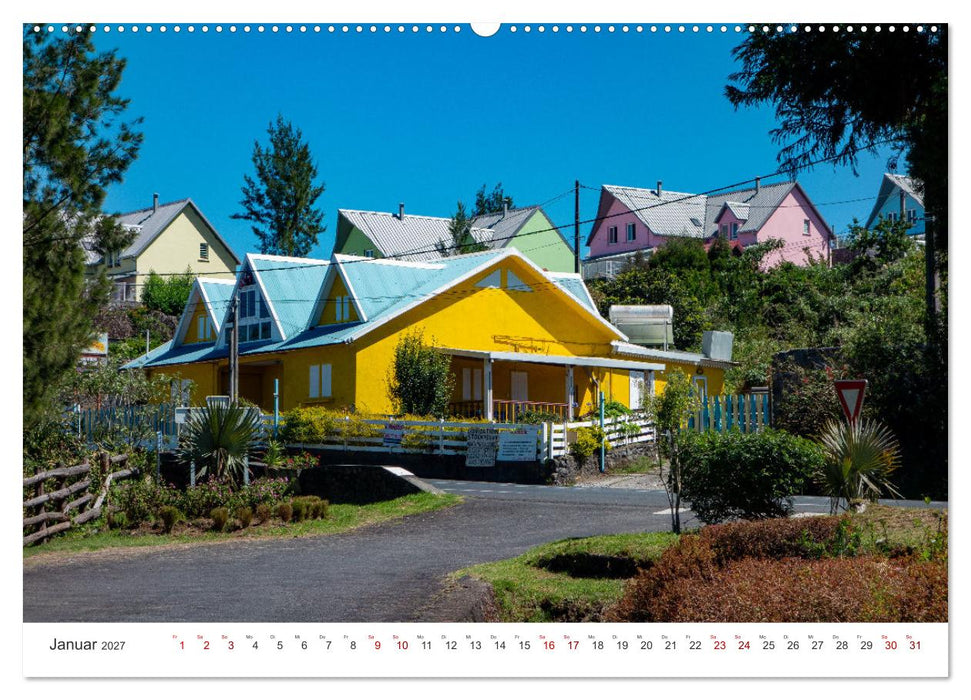 Île de la Réunion - Das französische Paradies im Indischen Ozean (CALVENDO Premium Wandkalender 2027)