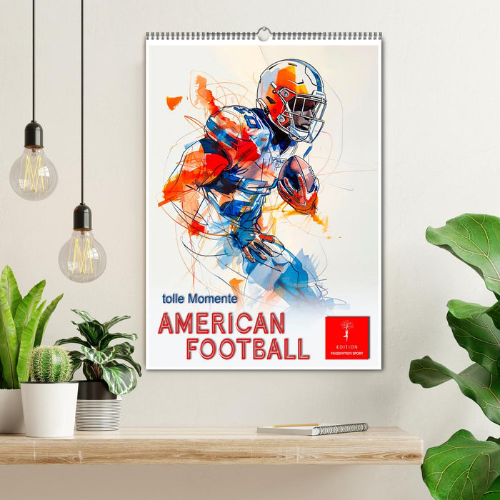 American Football - tolle Momente (CALVENDO Wandkalender 2027)