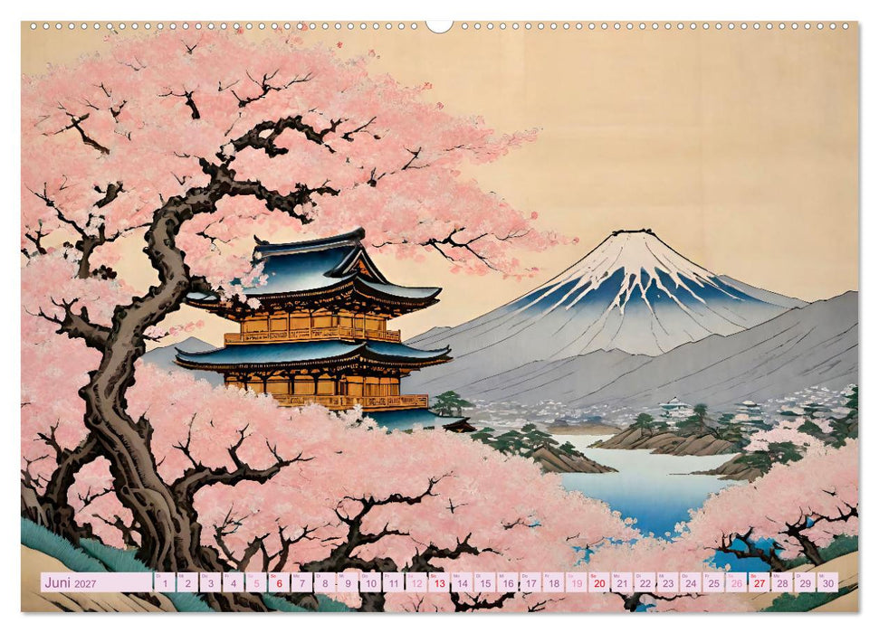 Hanami in Japan (CALVENDO Wandkalender 2027)
