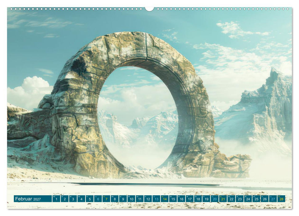 Mystische rätselhafte Orte (CALVENDO Wandkalender 2027)