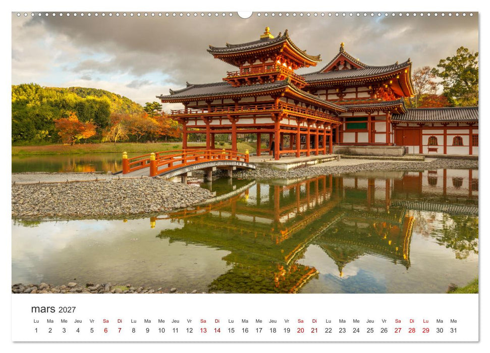 Jardiner au Japon (CALVENDO Calendrier mensuel 2027)