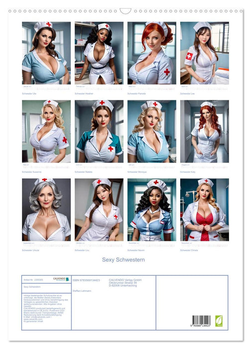 Sexy Schwestern (CALVENDO Wandkalender 2027)