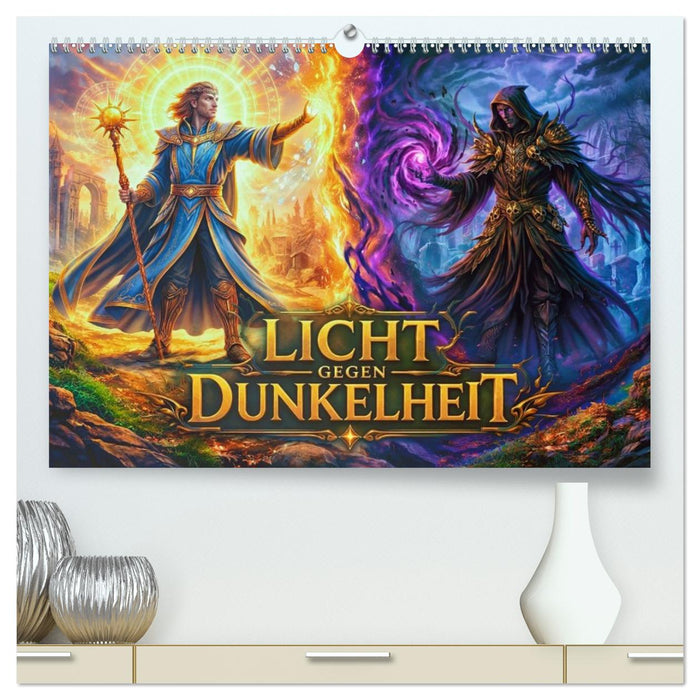 Licht gegen Dunkelheit (CALVENDO Premium Wandkalender 2027)