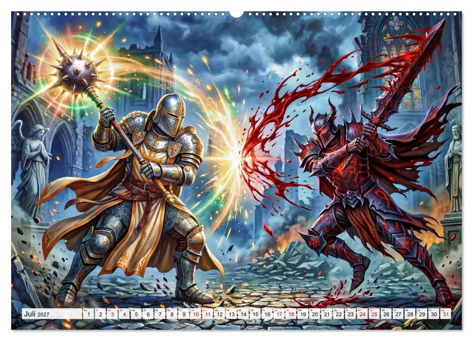 Licht gegen Dunkelheit (CALVENDO Premium Wandkalender 2027)