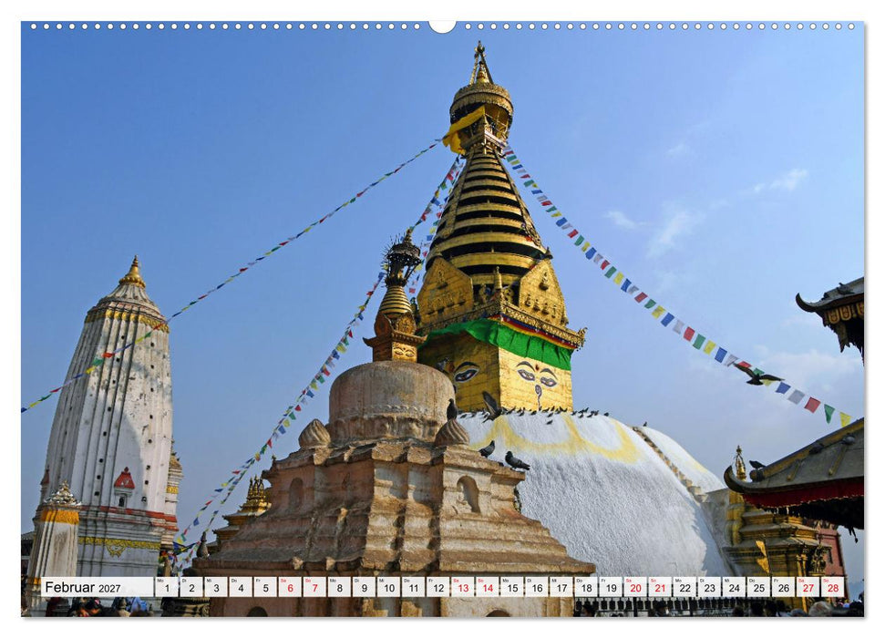 Einzigartiges NEPAL (CALVENDO Wandkalender 2027)