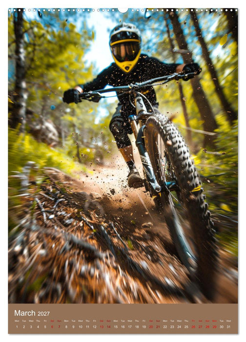 Downhill Adrenaline (CALVENDO Monthly Calendar 2027)