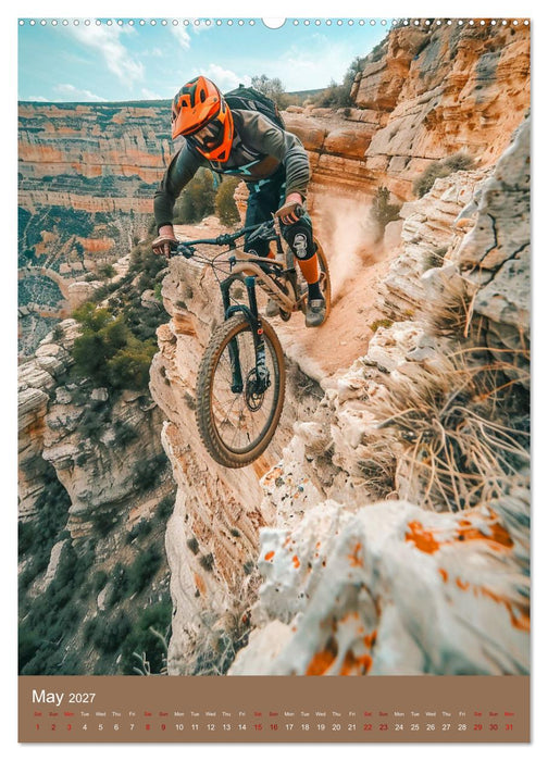Downhill Adrenaline (CALVENDO Monthly Calendar 2027)