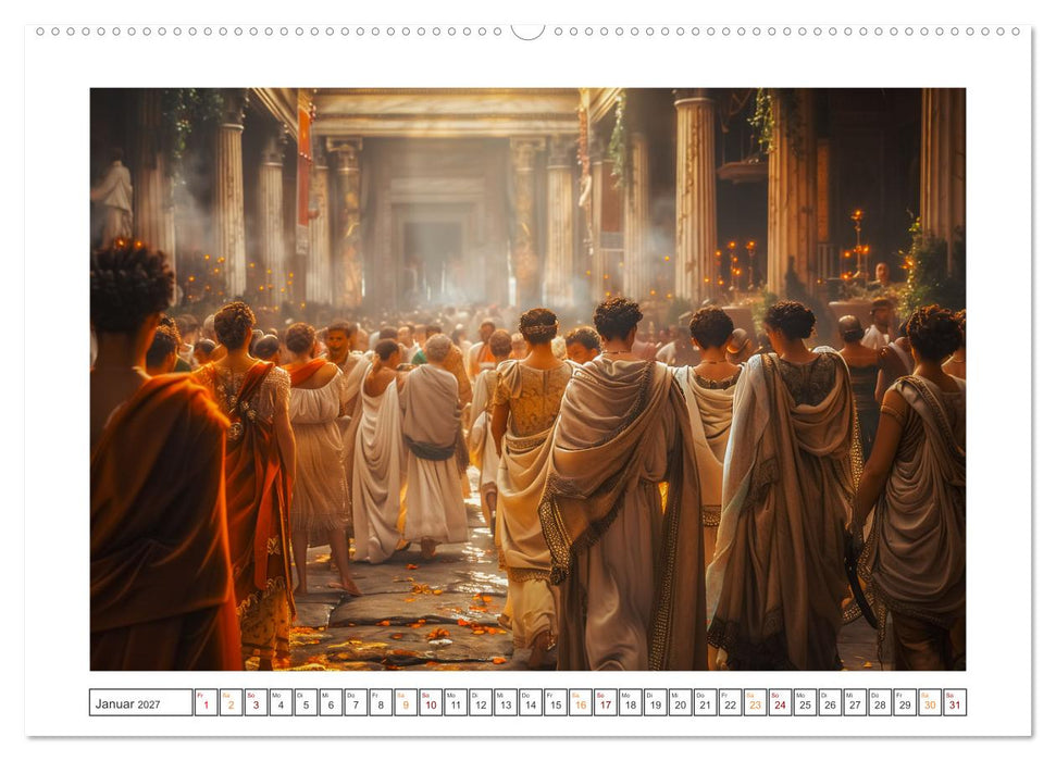 Im Schatten des Kolosseums (CALVENDO Wandkalender 2027)