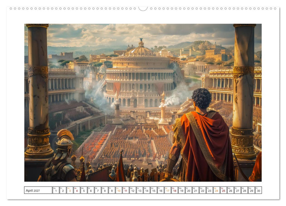 Im Schatten des Kolosseums (CALVENDO Wandkalender 2027)