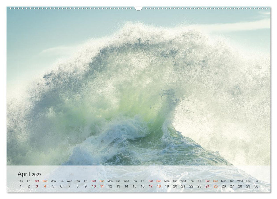 Melody of the waves (CALVENDO Monthly Calendar 2027)