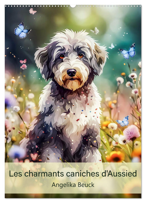 Les charmants caniches d'Aussied - Angelika Beuck (CALVENDO Calendrier mensuel 2027)