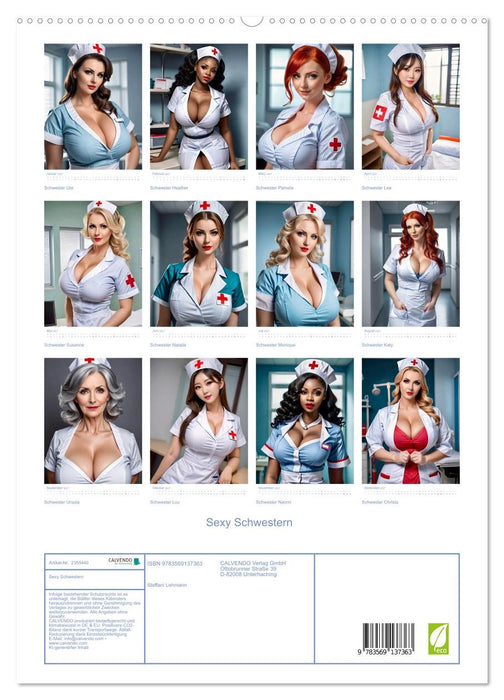 Sexy Schwestern (CALVENDO Premium Wandkalender 2027)