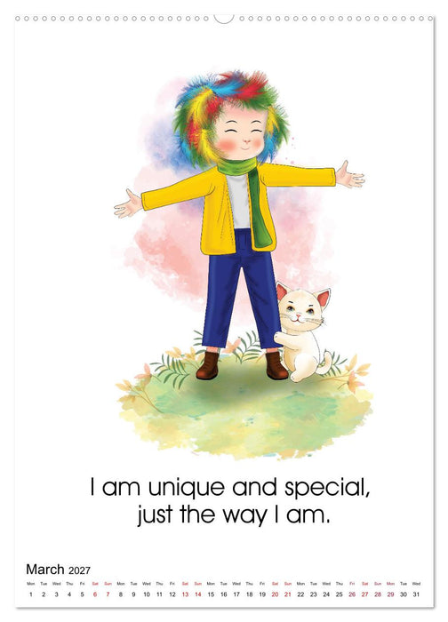 I am loved and valued (CALVENDO Monthly Calendar 2027)