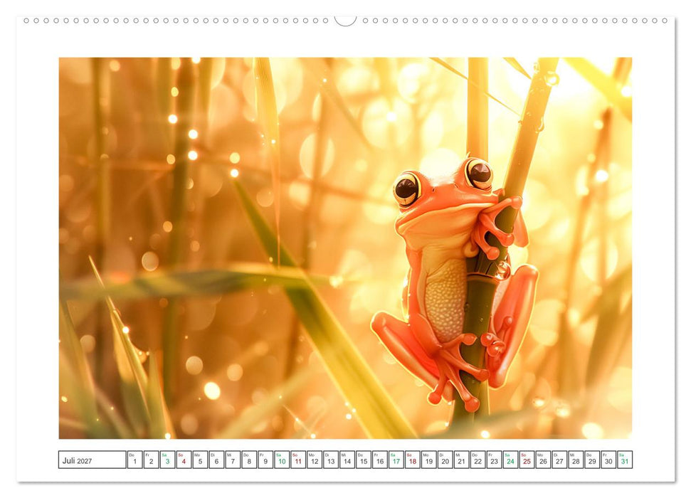 Lustige Amphibienbande (CALVENDO Premium Wandkalender 2027)