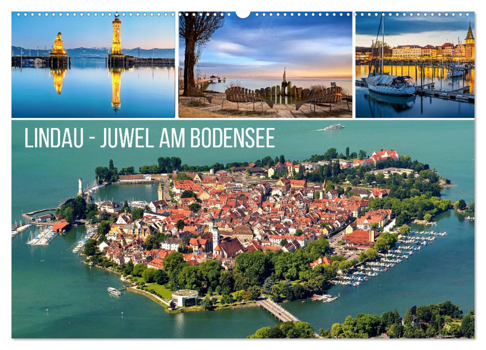 Lindau - Juwel am Bodensee (CALVENDO Wandkalender 2027)