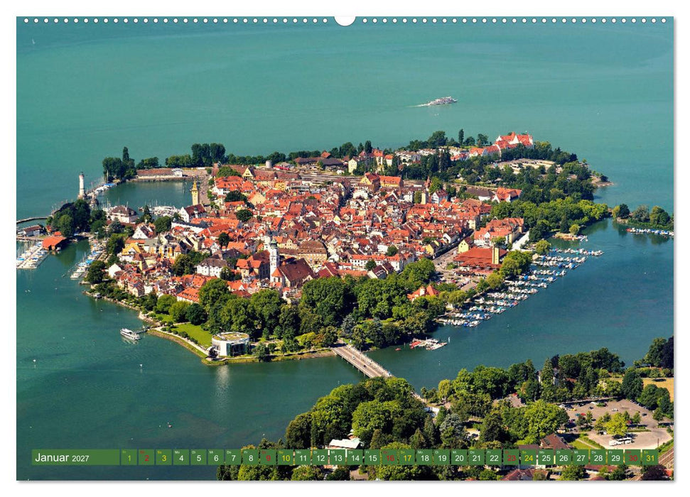 Lindau - Juwel am Bodensee (CALVENDO Wandkalender 2027)