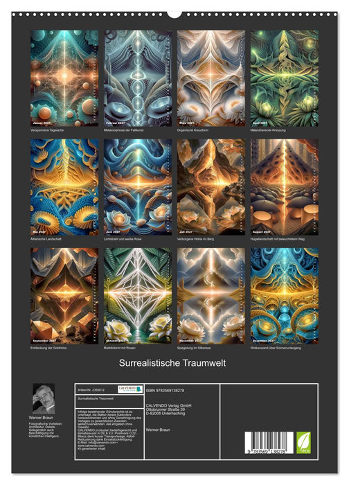 Surrealistische Traumwelt (CALVENDO Premium Wandkalender 2027)