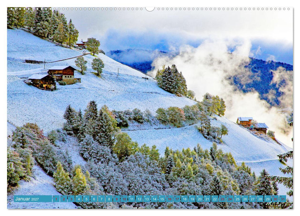 Ultental Wunderschöne alte Bauernhäuser (CALVENDO Premium Wandkalender 2027)