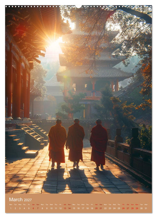 Zen in Orange (CALVENDO Premium-Calendar 2027)