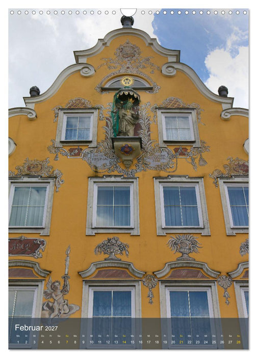 Historische Altstadt Mindelheim (CALVENDO Wandkalender 2027)