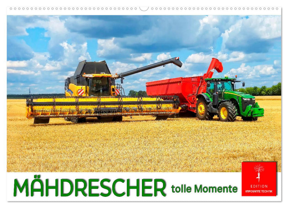 Mähdrescher - tolle Momente (CALVENDO Wandkalender 2027)