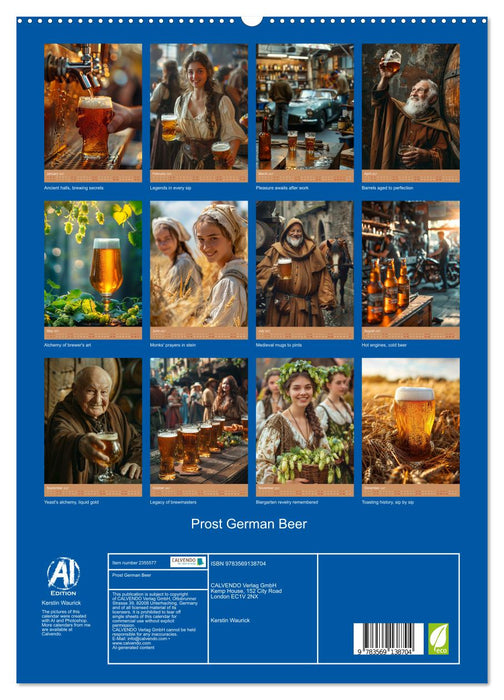 Prost German Beer (CALVENDO Premium-Calendar 2027)