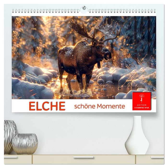 Elche - schöne Momente (CALVENDO Premium Wandkalender 2027)