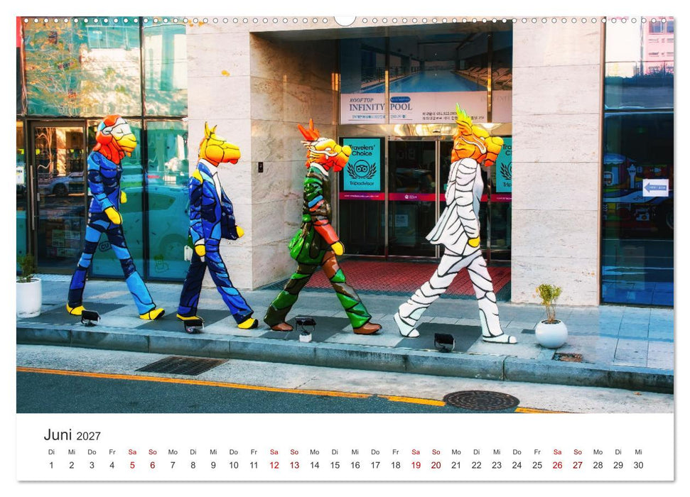 Busan - Hafenstadt in Südkorea (CALVENDO Premium Wandkalender 2027)
