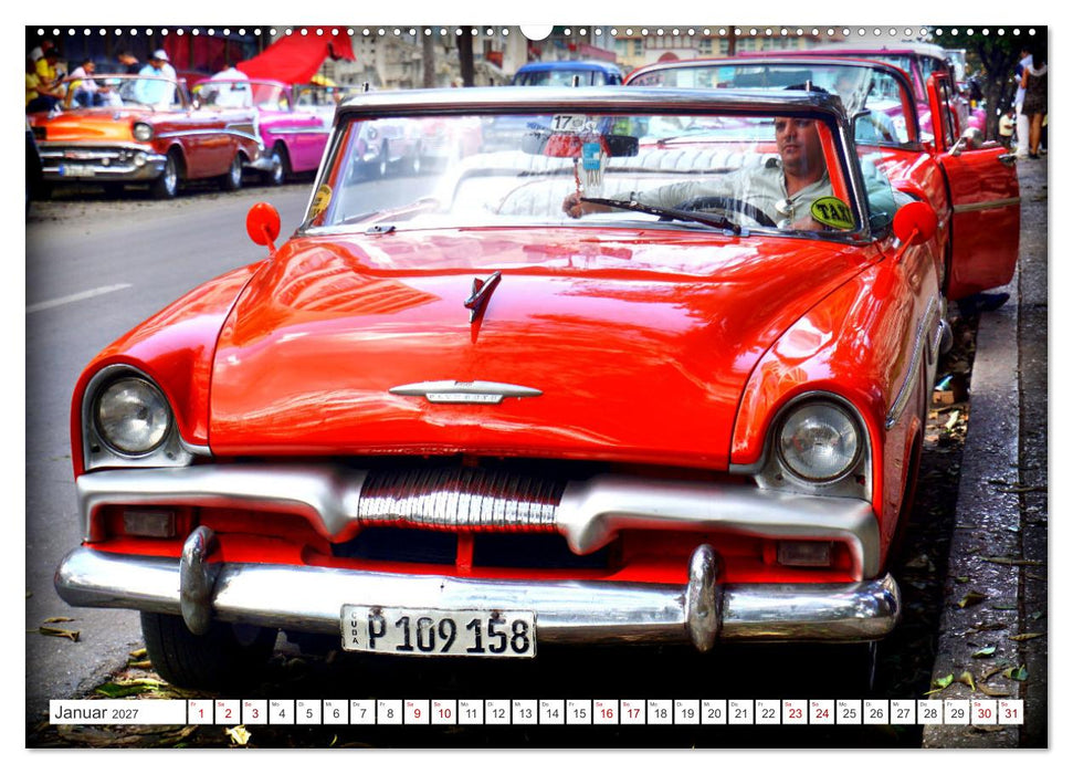 PLYMOUTH '55 (CALVENDO Premium Wandkalender 2027)