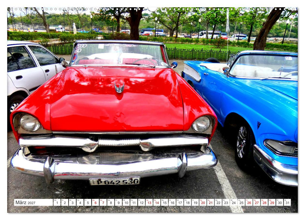 PLYMOUTH '55 (CALVENDO Premium Wandkalender 2027)