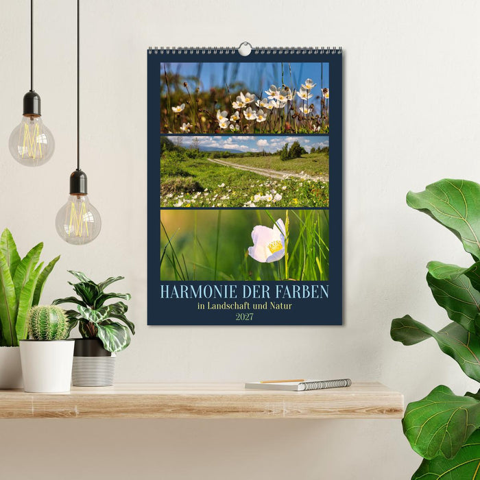 Harmonie der Farben in Landschaft und Natur (CALVENDO Wandkalender 2027)