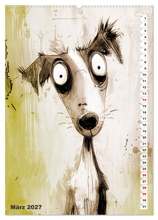 Hund mit Pfiff (CALVENDO Wandkalender 2027)
