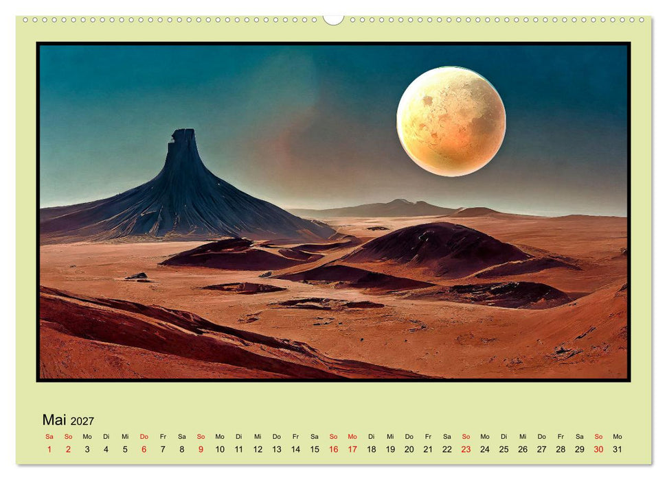Der Zauber fremder Welten (CALVENDO Wandkalender 2027)