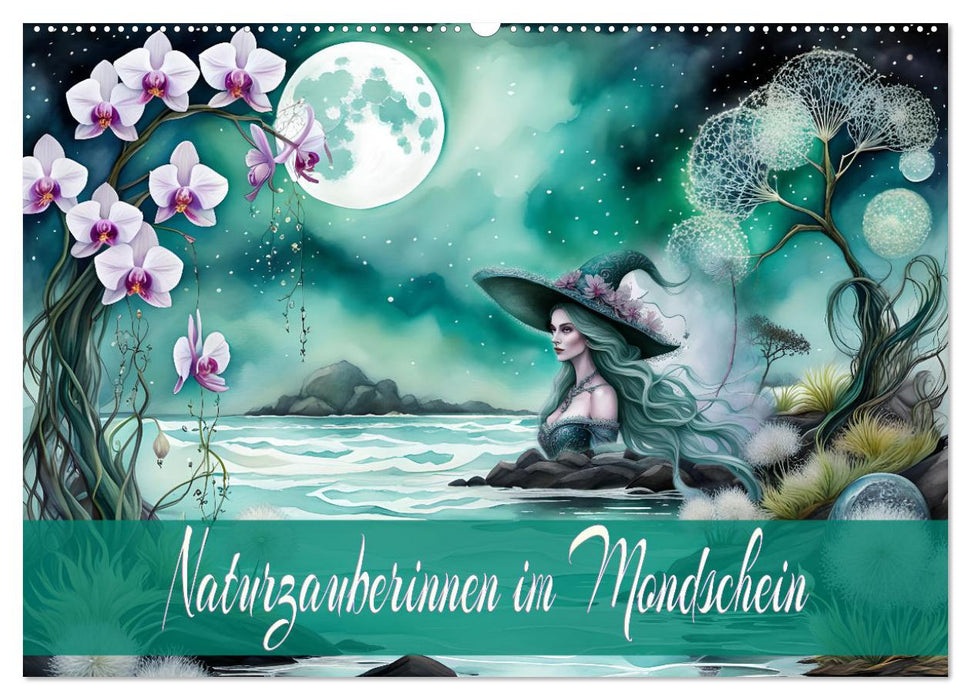 Naturzauberinnen im Mondschein (CALVENDO Wandkalender 2027)