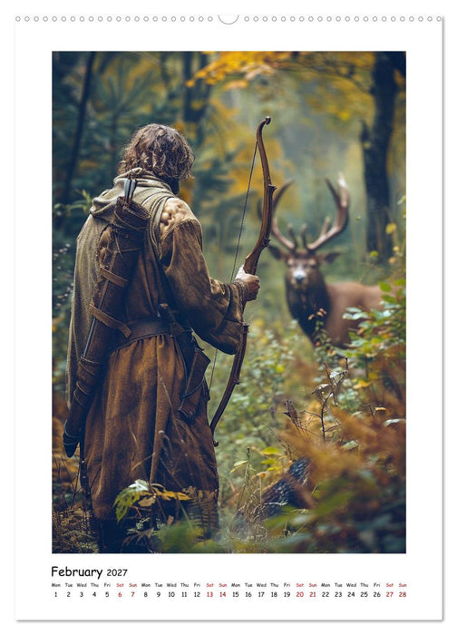 The Timeless Art of Archery (CALVENDO Monthly Calendar 2027)