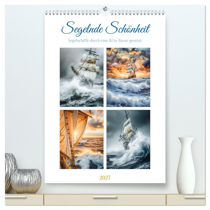 Segelnde Schönheit (CALVENDO Premium Wandkalender 2027)