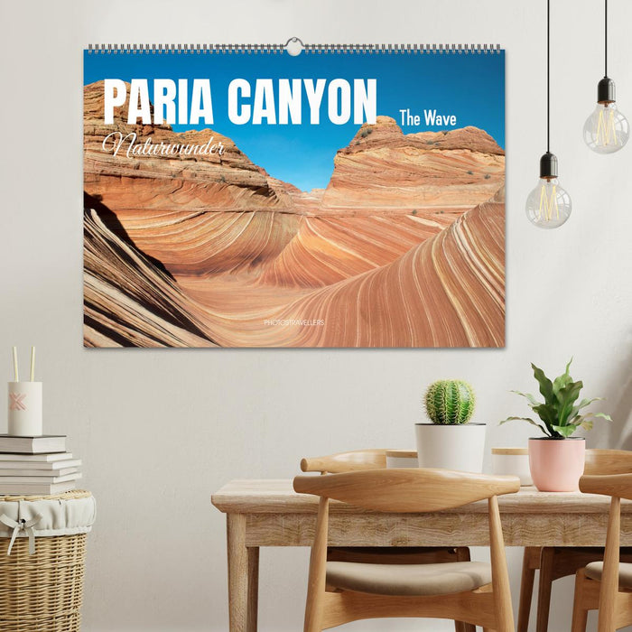 Paria Canyon - The Wave Naturwunder (CALVENDO Wandkalender 2027)