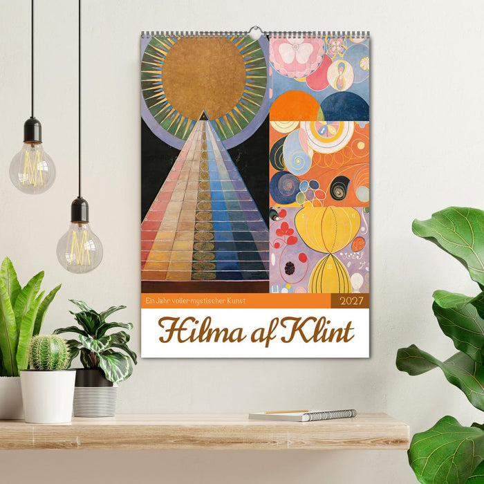Hilma af Klint - Ein Jahr voller mystischer Kunst (CALVENDO Wandkalender 2027)