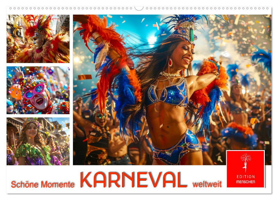 Karneval - schöne Momente weltweit (CALVENDO Wandkalender 2027)