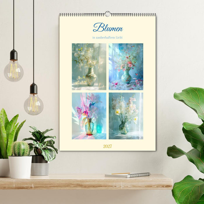 Blumen in zauberhaftem Licht (CALVENDO Wandkalender 2027)