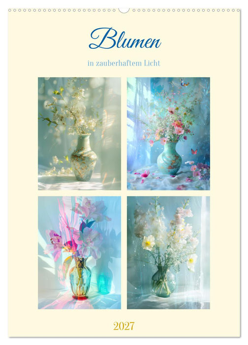 Blumen in zauberhaftem Licht (CALVENDO Wandkalender 2027)