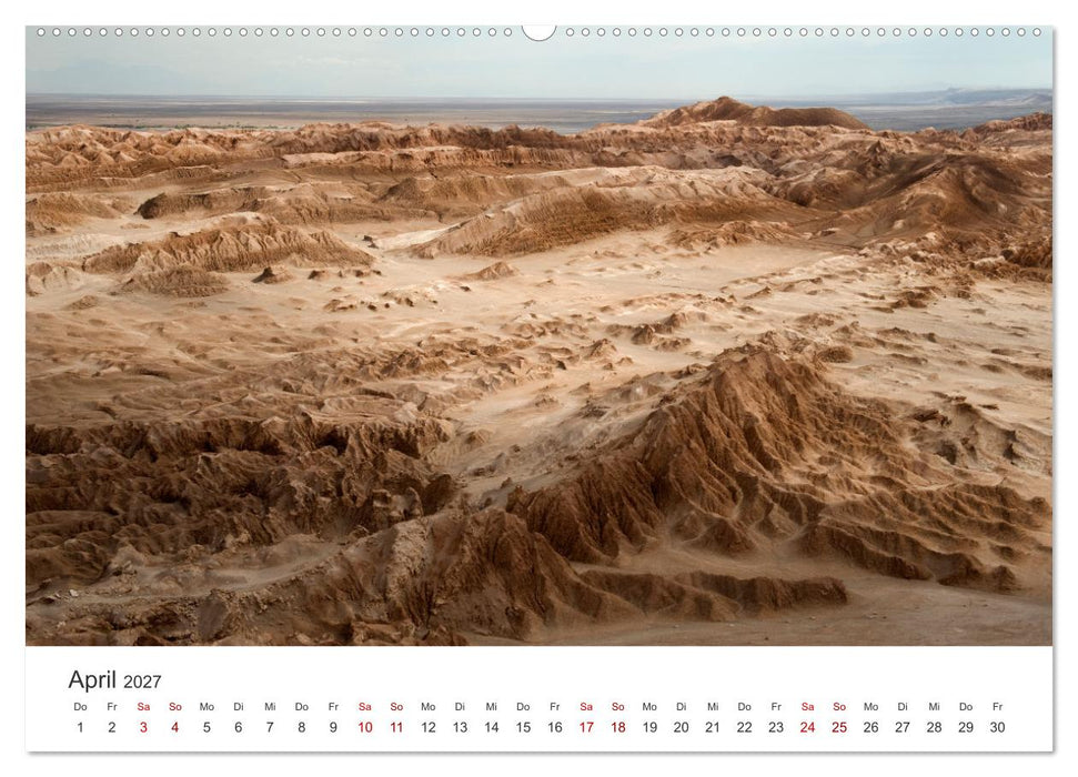 Die Farben der Anden - Argentinien und Chile (CALVENDO Premium Wandkalender 2027)