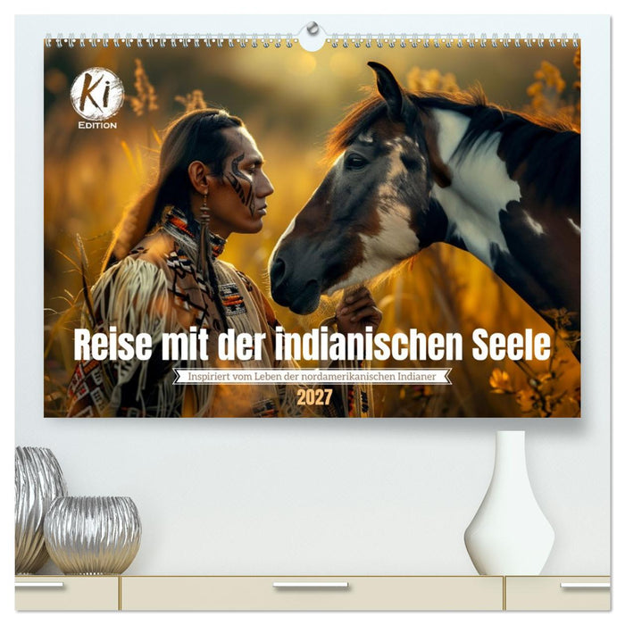 Reise mit der indianischen Seele (CALVENDO Premium Wandkalender 2027)
