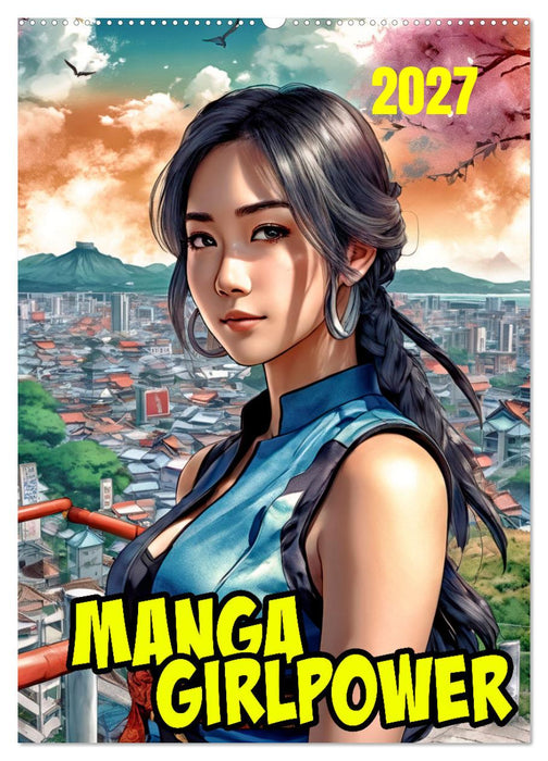 Manga Girlpower (CALVENDO Wandkalender 2027)