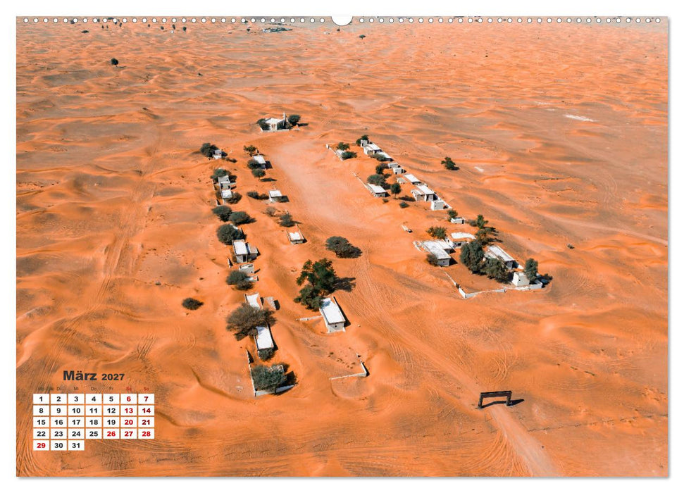 Die Emirate - Im Land der sieben Seelen (CALVENDO Wandkalender 2027)