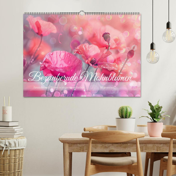 Bezaubernde Mohnblumen (CALVENDO Wandkalender 2027)