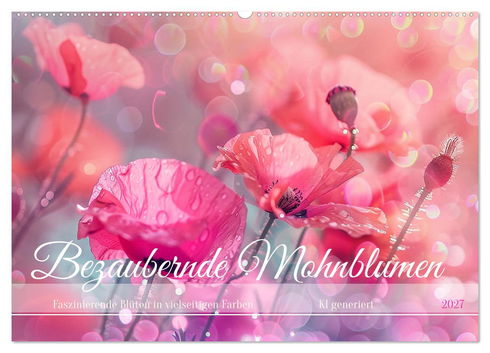 Bezaubernde Mohnblumen (CALVENDO Wandkalender 2027)