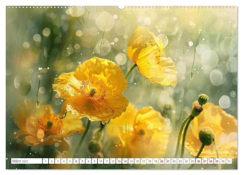 Bezaubernde Mohnblumen (CALVENDO Wandkalender 2027)
